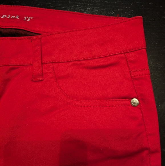 Vintage 2000's, Celebrity Pink, skinny, red jeans. - Picture 3 of 8